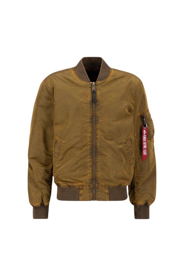 ALPHA INDUSTRIES BOMBER MA-1 VF LW BATTLEWASH