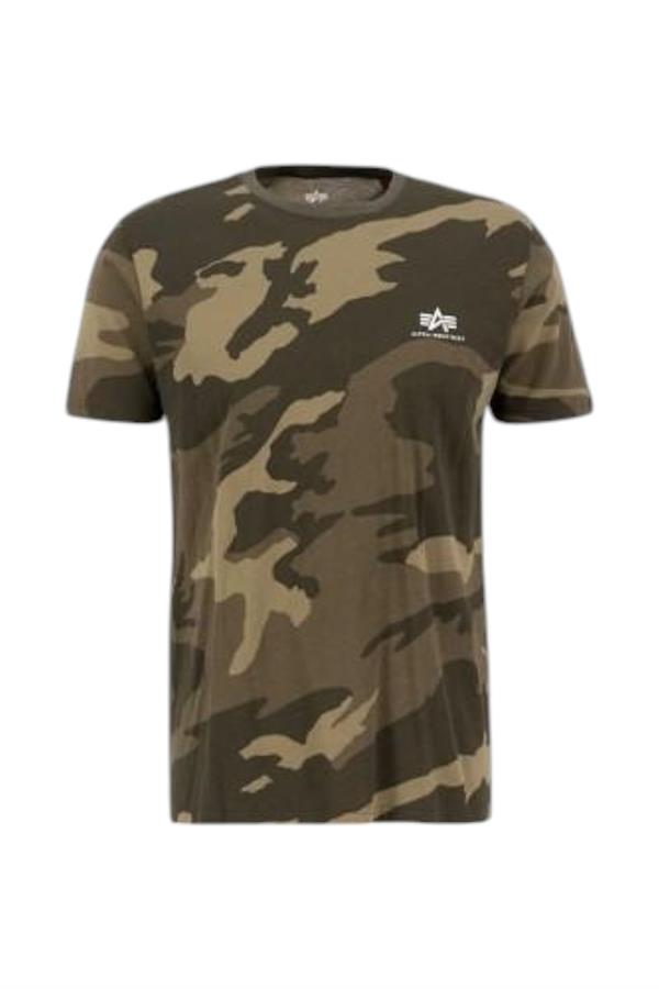 ALPHA INDUSTRIES BASIC T SMALL LOGO CAMO