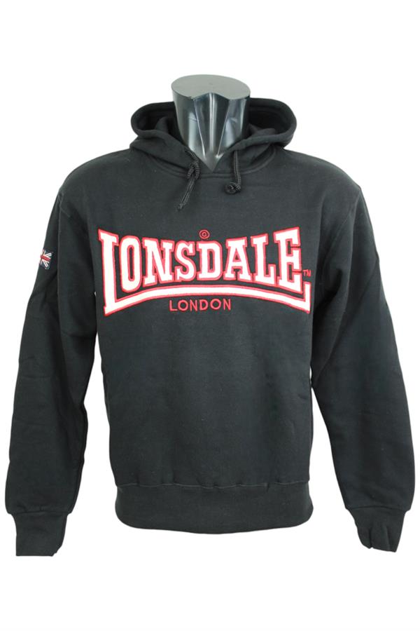 LONSDALE LONDON FELPA CON CAPPUCCIO