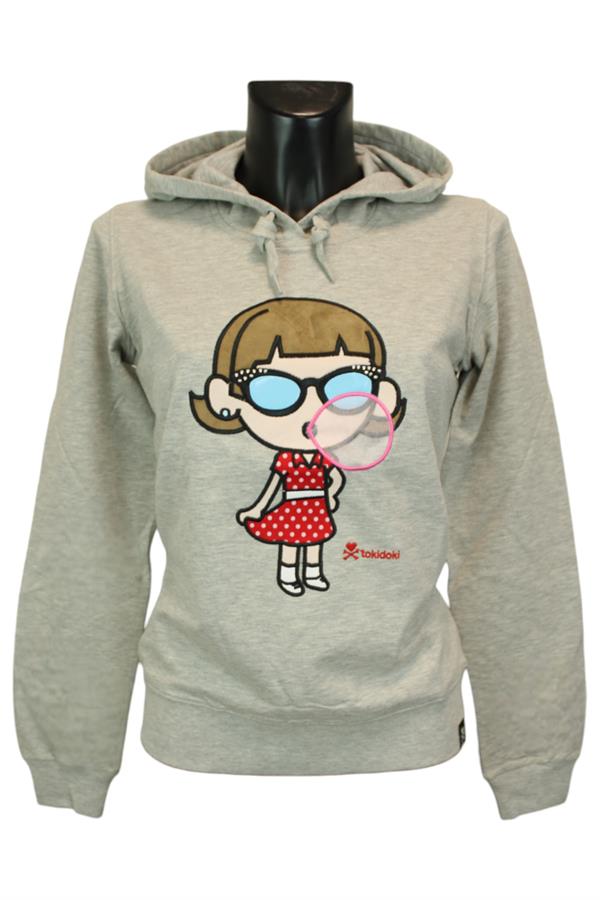TOKIDOKI CHEWIN FELPA CON CAPPUCCIO