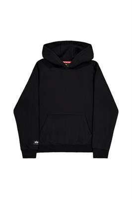 ALPHA INDUSTRIES LABEL HOODIE BACK PRINT