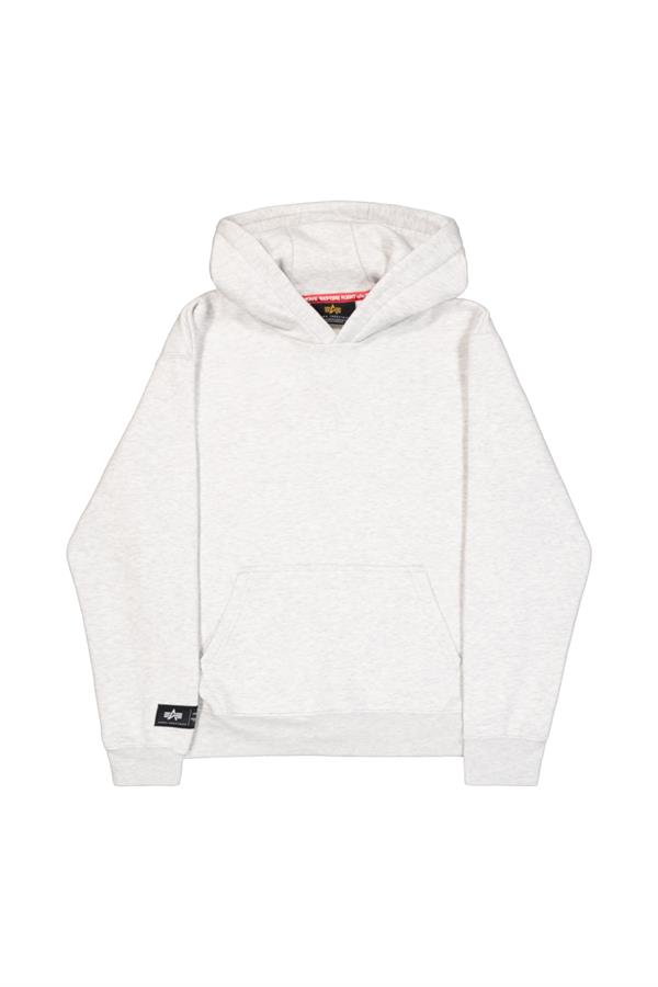 ALPHA INDUSTRIES LABEL HOODIE BACK PRINT