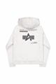 ALPHA INDUSTRIES LABEL HOODIE BACK PRINT