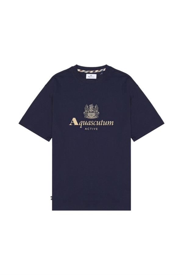 AQUASCUTUM BIG LOGO T-SHIRT
