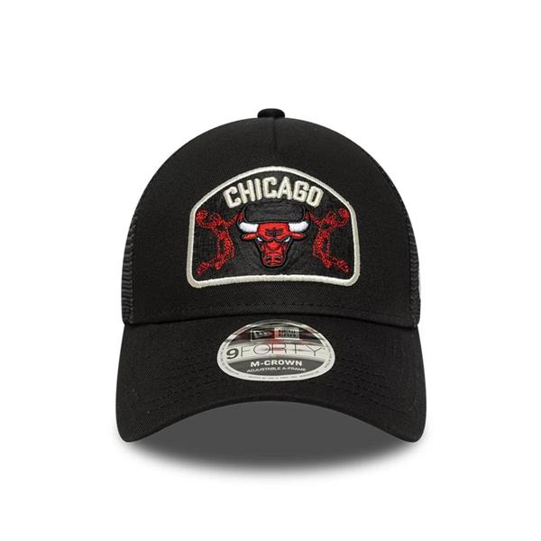 NEW ERA CAP A-FRAME TRUCKER CHICAGO BULLS